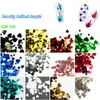 Nail Glitter 12Colors/Set Acrylic Merraid Art 3D Sequins Decals Set för falska naglar Tips Dekoration Beauty Manicure6473735