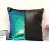 Sequins Pillowcase Reversible Cushion Cover Decorative Throw Pillow Case Sofa Seat Car Pillow Cover Fashion Styles 40x40cm