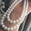 45 cm lång ny produt pärla halsband toppkvalitet halsband vild mode kvinna halsband utsökt smycken leverans2093686
