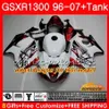 Kit för SUZUKI GSXR 1300 1996 2002 2003 2004 2005 2006 2007 24HC.160 Rosa Rose Hot GSXR-1300 Hayabusa GSXR1300 96 02 03 04 05 06 07 Fairings