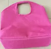 3 colores yute playa tote mujeres grandes tamaño grande bolsa de compras casual playa almacenamiento equipaje bolsas sn2662