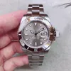 U1 Men Watch Waterproof 30m Automatic 2813 Movement Sub Steel Bezel Gray Dial 316 Stainless Band