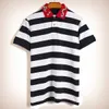 Man Embroidery Collar Polo Shirt Top Turn Neck Shortsleeve Pure Cotton Casual Polo Shirts Skinny Fit