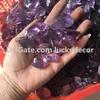 1000G Ametrine Tumbled Stone 15-45mm Freeform Natural Amethyst och Citrine Quartz Crystal Chunk Healing Polished Gemstone för hybridbalans