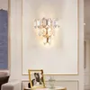 belle chambre appliques murales en cristal applique moderne Dia26 * H26cm lustre LED salon wandlamp