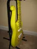 Rare Prince Cloud Yellow Guitar Diamond Yellow New Paisley Wrap Arround Tailpiece Imported Hardware6403535