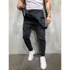 Fashion Men's Ripped Jeans Jumpsuits Hi Street Distressed Denim Bib Overalls For Man Suspender Pants Size S-xxxl