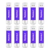 Multicolor 10PCS 16GB OTG USB 2.0 Flash Drive Thumb Drives memória de armazenamento da vara Pen Drive para computador Android Smartphone Tablet Macbook