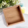 Natural Bamboo Nut Fruit Fruit Box Bulk Food Torage Wooden Latticed Plate Plate Tresent