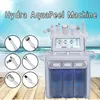 6In1 H2O2 Hydra Dermabrasion Rf Bio Lift Spa Machine Faciale Hydro Microdermabrasion Eau Aqua Peel Cold Hammer Oxygen Spray