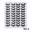 20 pairs Eyelashes 3d Mink Lashes Natural Mink fake Eyelashes Makeup False lashes 20 pairs in one box5788481