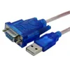 100 stuks gratis verzending! USB tot RS232 Vrouwelijke kabel USB naar Serial Port Gaten 9 holes USB naar DB9 Vrouw