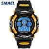 cwp SMAEL Orologi per bambini Ragazzi Orologi da polso al quarzo Student Sport 50M Sveglia impermeabile 0508 Bambini LED digitale