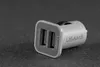 God kvalitet USAMS 3.1A Dual USB Car 2 Port Charger 5V 3100mAh dubbelpluggbilar Adapter för smarta telefoner