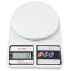 Оптовые продажи 10 кг / 1 г кухонная почта ЖК-цифровая шкала белый
