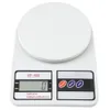 도매 10KG / 1g 주방 메일 LCD 디지털 규모 화이트