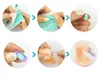 60 96PCS Paznokcie wyświetlacz gliniane gliniane klej fałszywe paznokcie podstawy naklejki wielokrotnego użytku do kleju koloru klej fałszywy paznokcie chip manicure UV GE7021422