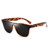 Fashion Square Men's Sunglass Designer Summer Women Solglasögon speglade glasögon UV400 -lins 29A9 med fall199c