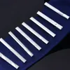 Cityhitomi Mäns Slips Clip Ny Mode Design Metal Tie Bar Elegant Necktie Clips Pin för män Bröllop VIP Link Dropshipping C053