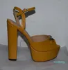 Hot Sale-Heel Platform Sandal Designer Kvinnor Sommar Runway Heels Peep Toe Modeller Fottwear Shoes Luxury Designe