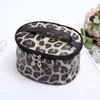 2019 classic Leopard Makeup Bag Faux Leather Sanke Toiletry Bag Zebra Cosmetic Case free shipping Women Accessories Gift bag DOMIL1265