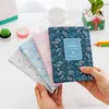 2019 Koreanska Kawaii Vintage Blomsterplan Årlig dagbok Veckovis månatlig Daglig Planner Organizer Paper Notebook A6 Agendas AL01