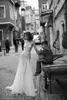 Liz Martinez 2019 Meerjungfrau Brautkleider Spitze Applikationen Sweep Zug Boho Böhmisches Hochzeitskleid Maßgeschneiderte rückenfreie Brautkleider226q
