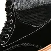 Ontwerper-ee korte bont boot sneeuw winter blauwe kastanje heren dames booties maat EUR 40-44