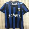 1991 92 96 97 Atalanta Maglia da calcio retrò Caniggia Stromberg Paulino Camisetas De Futbol Uniforme da calcio Thailandia Calcio di qualità