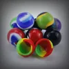 Mais novo colorido Mini Silicone Seal Stash Caso Container Box Portátil Design Inovador Oil Rigs Wax Dabber Bong Hookah Tool Holder DHL grátis