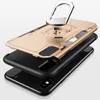 カーホルダーの電話ケースが付いているiPhone X / 7/6/6S / 8プラスのプラスチックのフルカバーシェルのための高級磁気リングのスタンドケース