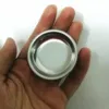 Neueste Edelstahl tragbare Mini-Tray Bowl Bohrinseln Dabber Wax Trockenkräutertabak Container Rauchen Zigarettenspitze der Qualitäts-DHL-freie