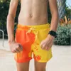 Pantalon de garçon pour enfants décoloration pantalon de plage nage de natation des troncs de sens des shorts de maillot de bain de couleurs de maillot de bain 4820818