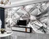 3d papier peint mural microcristallin moderne minimaliste géométrique ligne marbre HD numérique impression humidité papier peint