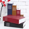 Livre Tirelire Creative English Dictionary Boîte de rangement d'argent avec serrure Coffre-fort Accueil Mini Cash Bijoux Stockage de sécurité B3522972