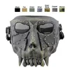 Tactical Airsoft Skull Mask Desert Corps Outdoor Protection Gear Airsoft Shooting Equipment Full Face NO03-110