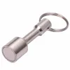 Super Forte Metal Ímã Keychain Split Ring Bolso Keyring Hanging Holder 22