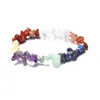 12pc Summer Natural Stone Bracelets Crystal Bracelet Bangles Quartz Gravel Crystal Beads Jewelry Bracelet Men And Women8335462