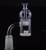 Prix usine XL XXL Quartz Banger Nail avec Cyclone Riptide Spinning Carb Cap et Terp Pearl 25mm OD pour les plates-formes de verre Bongs dab