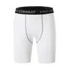 4 Colors Mens Compression Pants for Summer Knee Length Pro Combat Pants Gym Shorts Exercise Active Jogging Pants Running Jogger