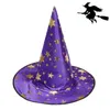 Halloween Costumes Hat Halloween Party Decoration Props Cool Witches Wizard Cap Masquerade Props Witch Hats Various Color BH2055 CY