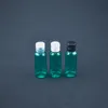 50 ml garrafas de embalagem de Plástico PET vazio garrafa de viagem cosmética com tampa de aleta Emulsão recipientes de maquiagem de óleo essencial Recarregável Mini garrafa