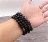 23 Estilos Homens Pulseira Pedra da Lua Natural Talão Buda Tibetano Pulseira chakra Pedra Lava Difusor Pulseiras Homens Jóias Presente Transporte da gota