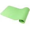 10 mm Dikke NBR Slip Yoga Mat / Fitness Mat met pakketzak 183x61x1 (cm) groen