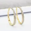 10 paia/lotti prodotto Donne uniche Cerchio Moda Mulino sabbia Orecchini Fidanzamento Matrimonio Jewerly Ms Regalo 2 colori