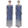 2019 Fahion Muslim Female Spring New Sexy Long Sleeve Ethnic Style High Waist Beach Long Dress For Female Vestidos Robe Femme