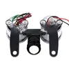 0-180KM / H Odômetro Velocímetro Tacômetro cor dupla luzes LED Medidor Mileage medidor para motocicletas Scooter
