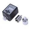 Freeshipping 3-piece set with adapter digital torque table Torque wrench Torque display head