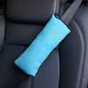 Baby Auto Kussen Auto Suede Kids Slaapkussens Zachte Autostoel Gordel Schouderpads Cover voor kinderen HHA128