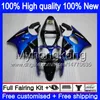 Lichaam voor Kawasaki ZX 600 CC 6 R ZX636 ZX-6R 2000 2001 2002 212my.20 Hot Blue Sale ZX 636 600CC ZX 6R ZX-636 ZX600 ZX6R 00 01 02 Valerijen